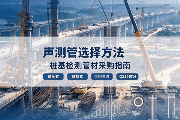 高淳声测管选型标准