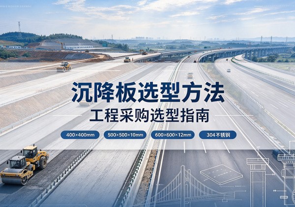 高淳沉降板选择方法