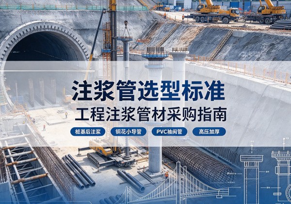 高淳注浆管选型标准
